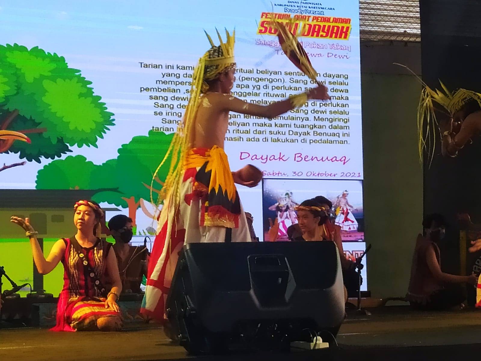 Tema Festival Adat Pedalaman Suku Dayak Pertama Kali Digelar di Kukar