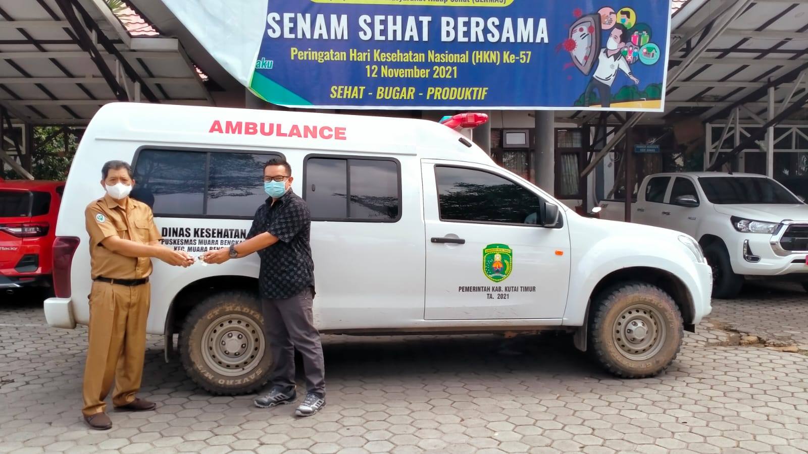 Lima Puskesmas di Kutim Dapat Bantuan Ambulans