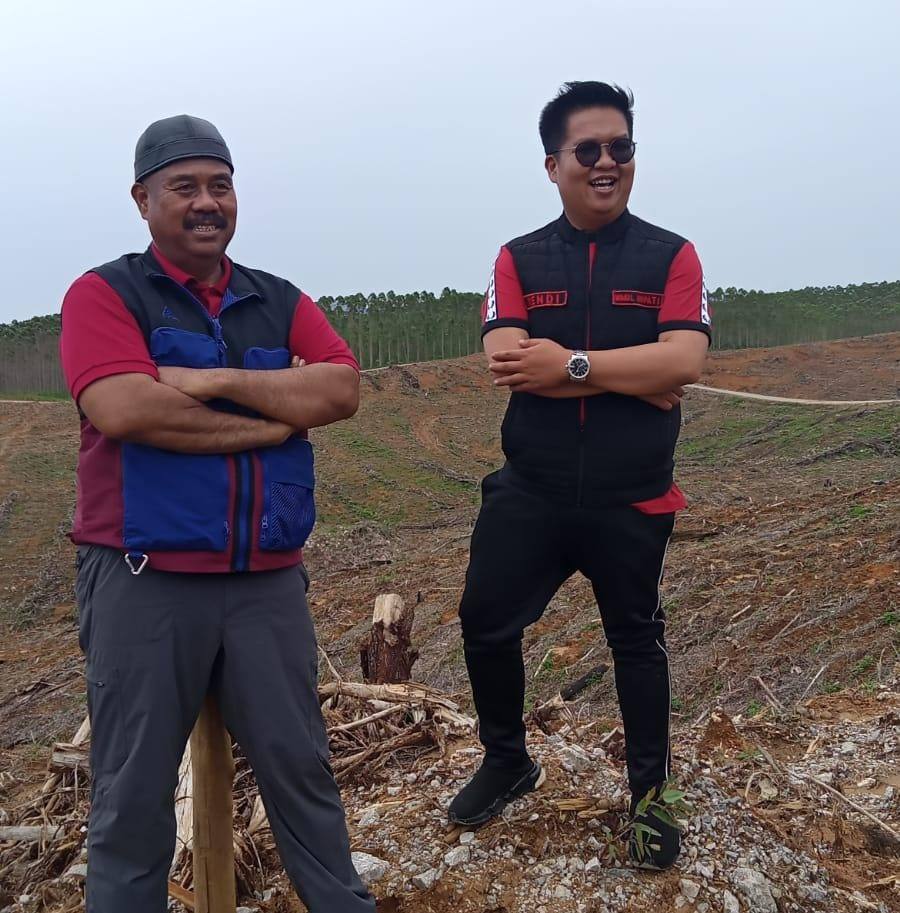 Bupati dan Wakil Bupati Kukar Tinjau Lokasi IKN Nusantara 