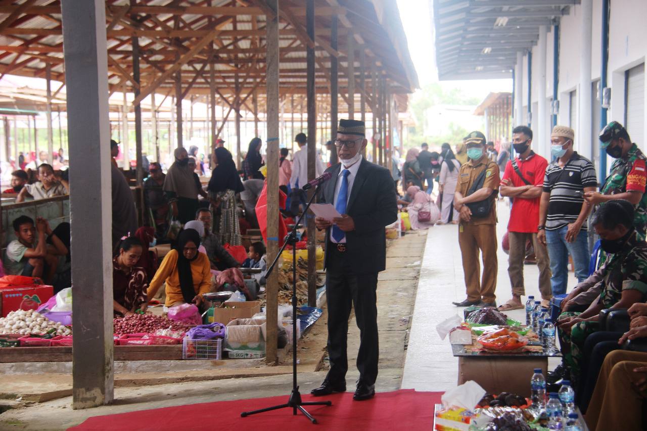 Digagas Sejak 2015, Pasar Induk Kecamatan Babulu Akhirnya Diresmikan