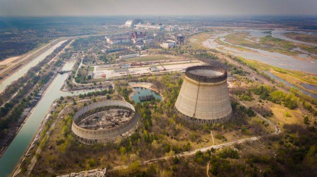 Pasukan Rusia Ambil Alih Pembangkit Listrik Tenaga Nuklir Chernobyl Ukraina