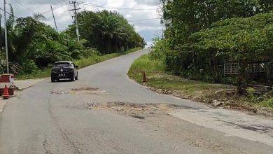 Sejumlah jalan rusak masih banyak ditemui di jalan nasional. Saat mudik lebaran dikawatirkan bisa memicu kecelakaan.