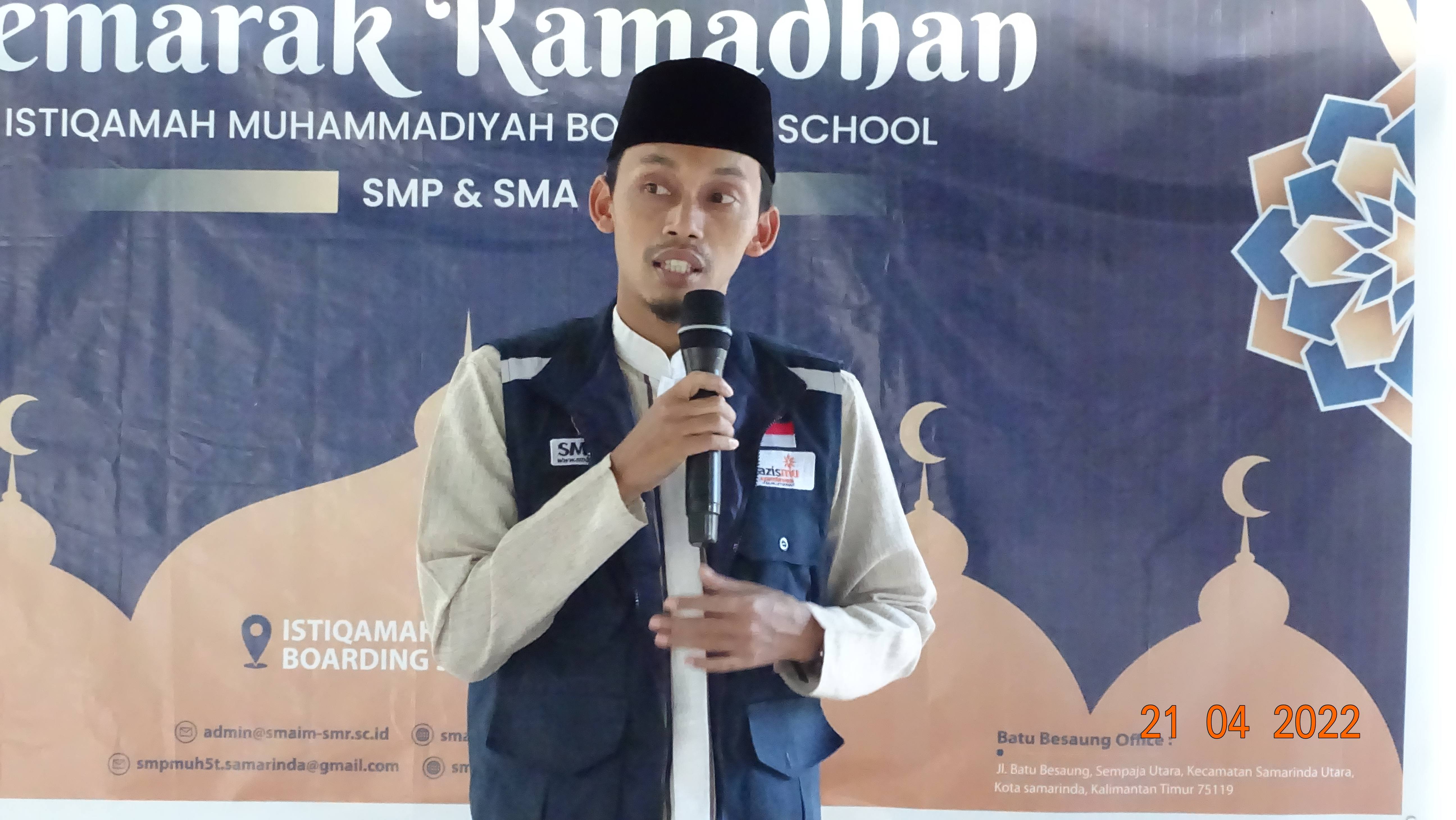 Program Amal di Momen Ramadan dan Buka Bersama Pesantren Istiqamah Muhammadiyah Samarinda