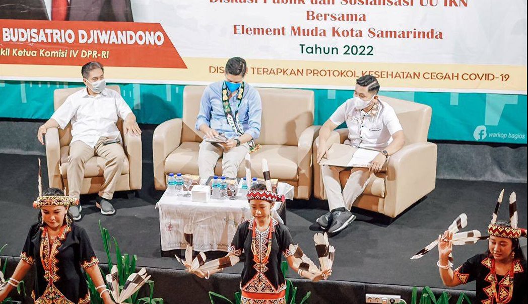 Tunas Indonesia Raya (TIDAR) Samarinda menggelar diskusi publik tentang Undang-Undang (UU) Ibu Kota Negara (IKN) bersama para sejumlah organisasi pemuda Kota Tepian, Kamis (12/5/2022).
