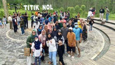 Titik Nol IKN Nusantara di Kecamatan Sepaku PPU kembali ramai dikunjungi masyarakat.