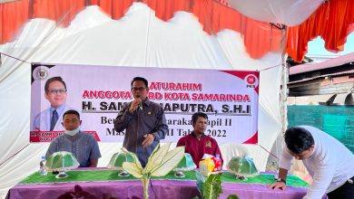 Anggota DPRD Samarinda Samri Shaputra kembali menggelar reses, Rabu (5/2022). Kali ini berlangsung di Jalan Tanjung Aru, Gang Syamsul, RT 21, Samarinda Seberang. 
