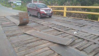 Kerusakan di Jembatan Sambera, Kecamatan Muara Badak, Kukar, mendapat sorotan luas dari masyarakat.