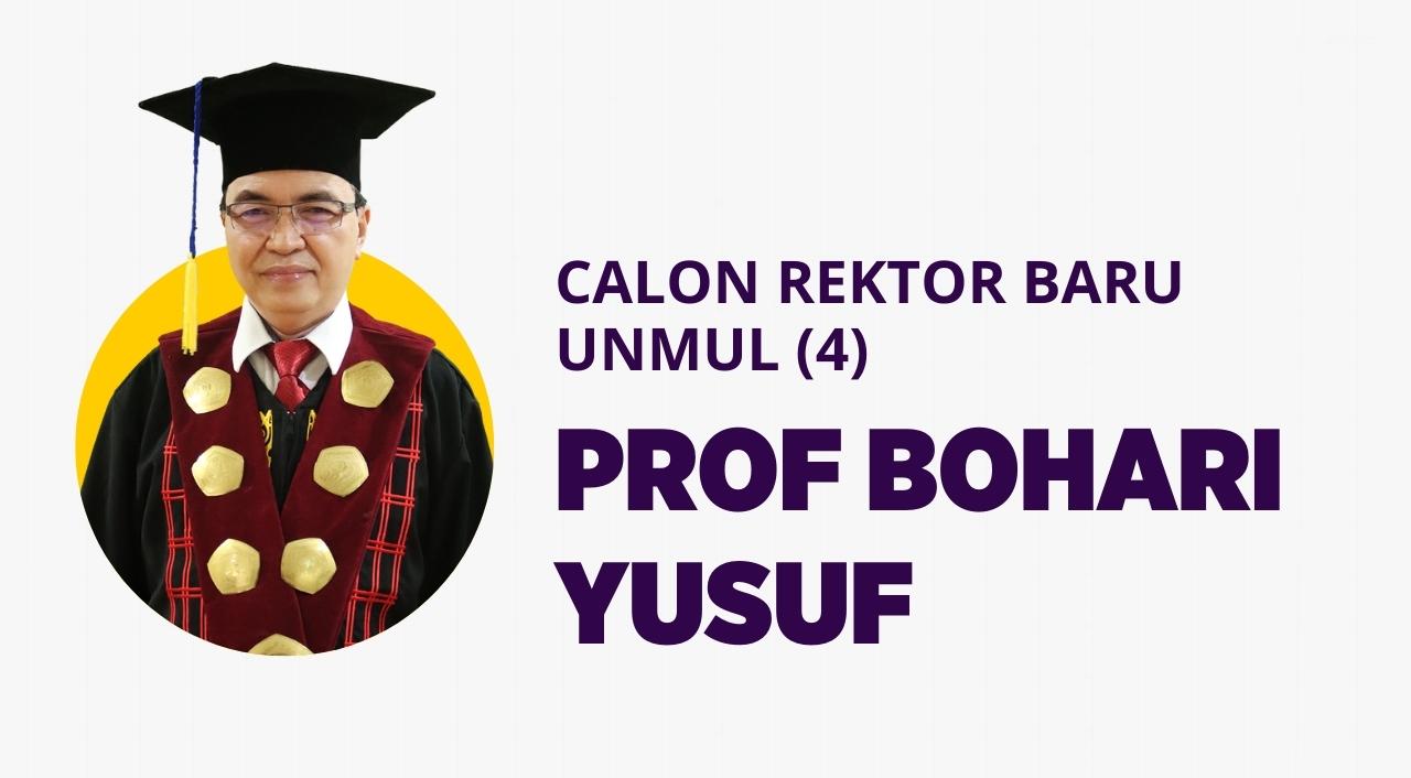 Calon Rektor Baru Unmul: Prof Bohari Yusuf