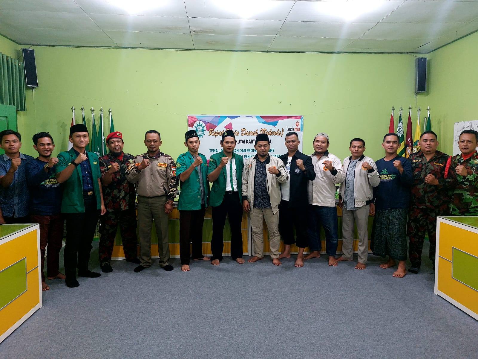 Pemuda Muhammadiyah bersama GP Ansor Kukar Bangun Kolaborasi