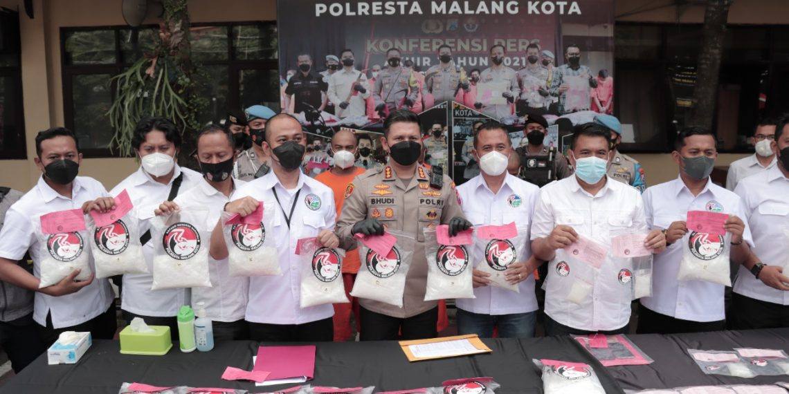 Dua Warga Bontang Bawa Sabu 20 Kg di Malang Menuju Samarinda, Terancam Hukuman Pidana Mati
