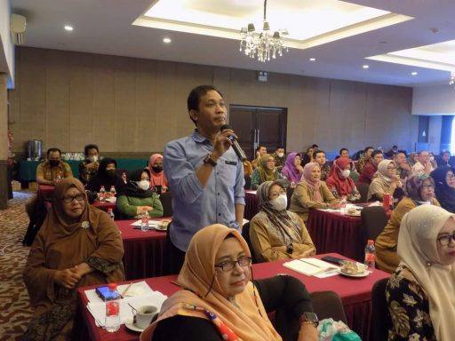 Peserta pelatihan guru utama revitalisasi bahasa Daerah atau bahasa Kutai. (Istimewa)