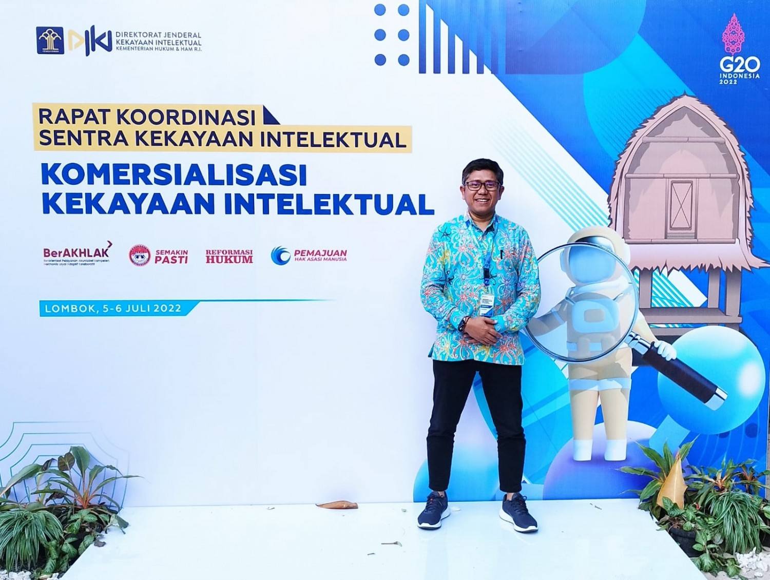 Rakor Sentra Kekayaan Intelektual, Balitbangda Kaltim Konsultasi dan Advokasi 52 Hak Cipta Hasil Riset