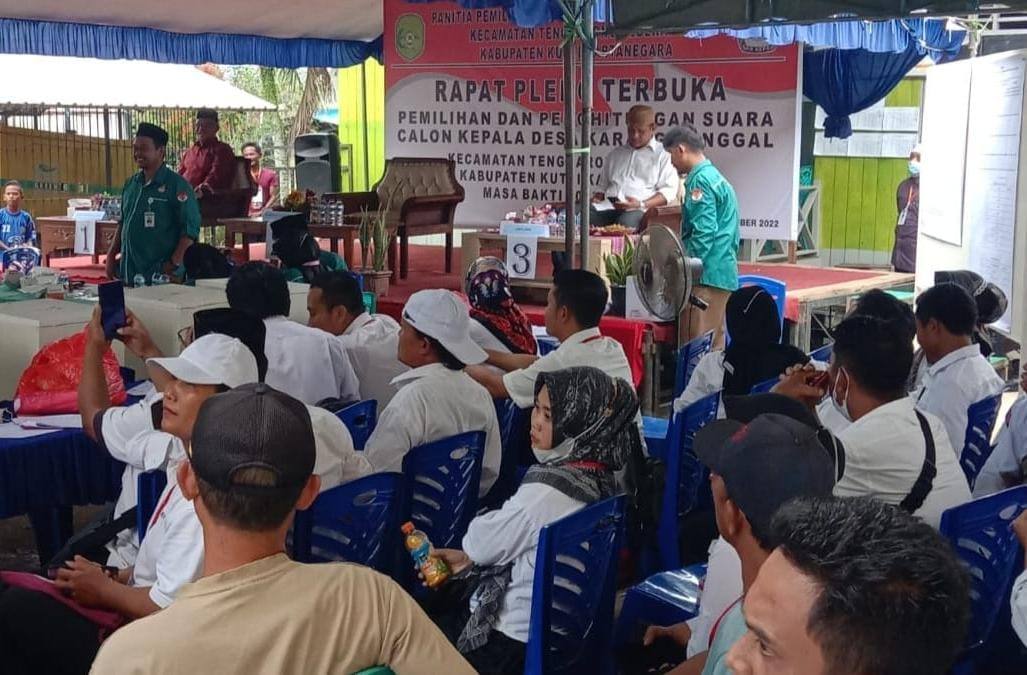 Wakil Ketua DPRD Kukar, Didik Agung Pantau 3 Lokasi Pilkades