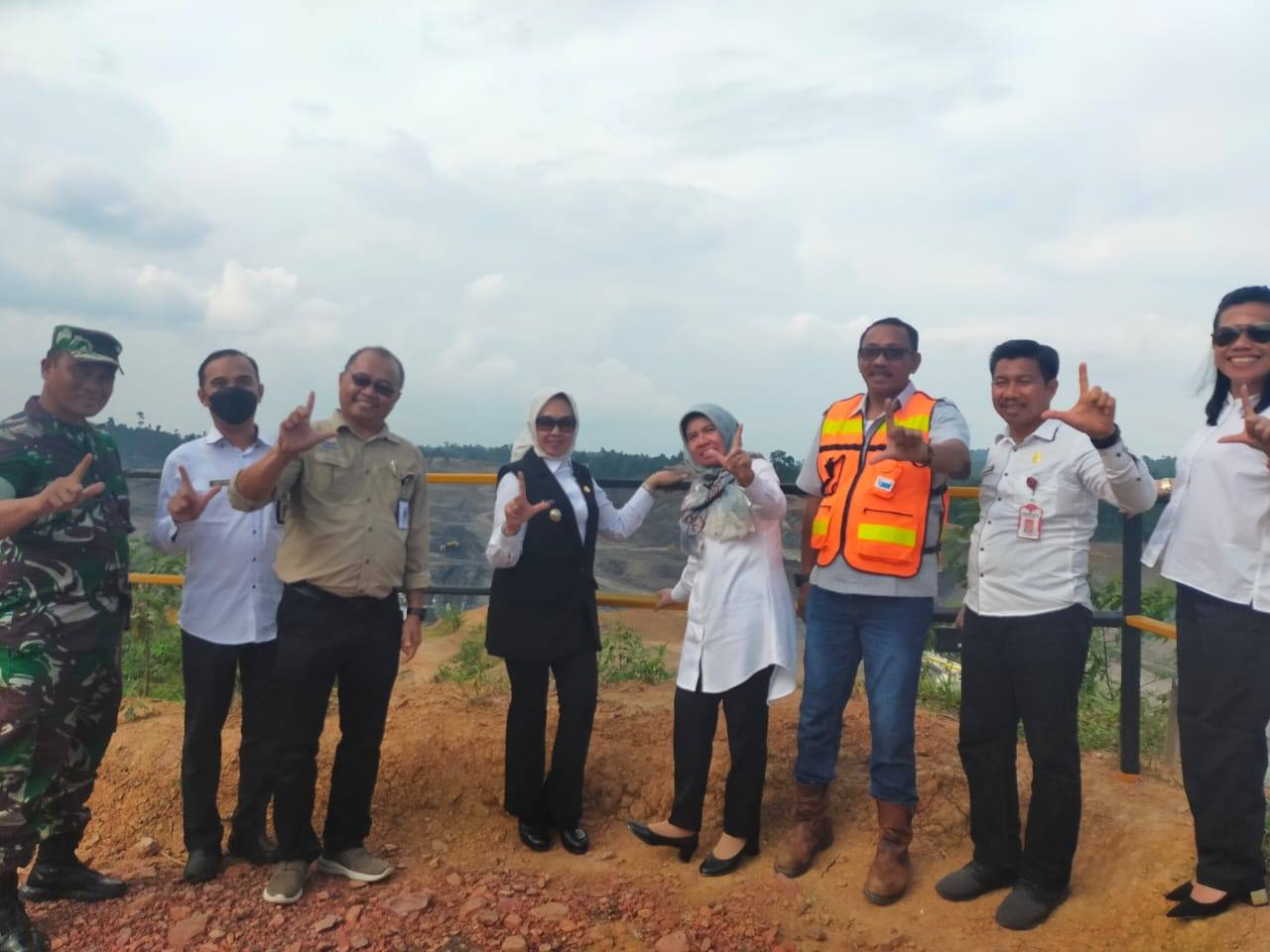 Kepala Bapelitbang Bontang Ikuti GMP Tour PT Indominco Mandiri