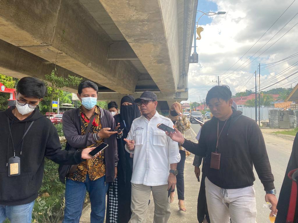 Lewati Flyover Berasa Uji Nyali, Komisi III DPRD Samarinda Lakukan Peninjauan