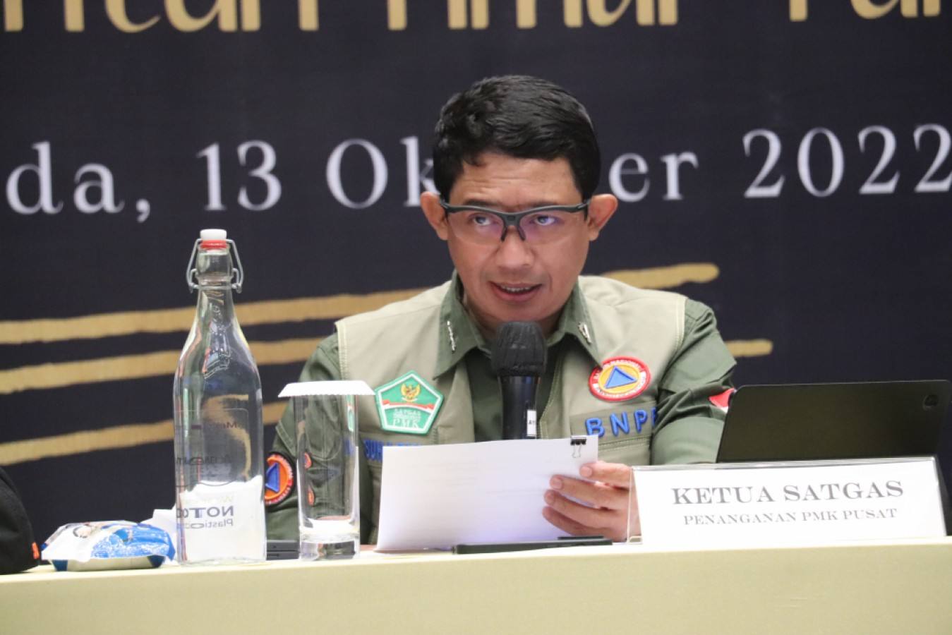 Ketua Satgas Penanganan PMK, Letjen TNI Suharyanto.