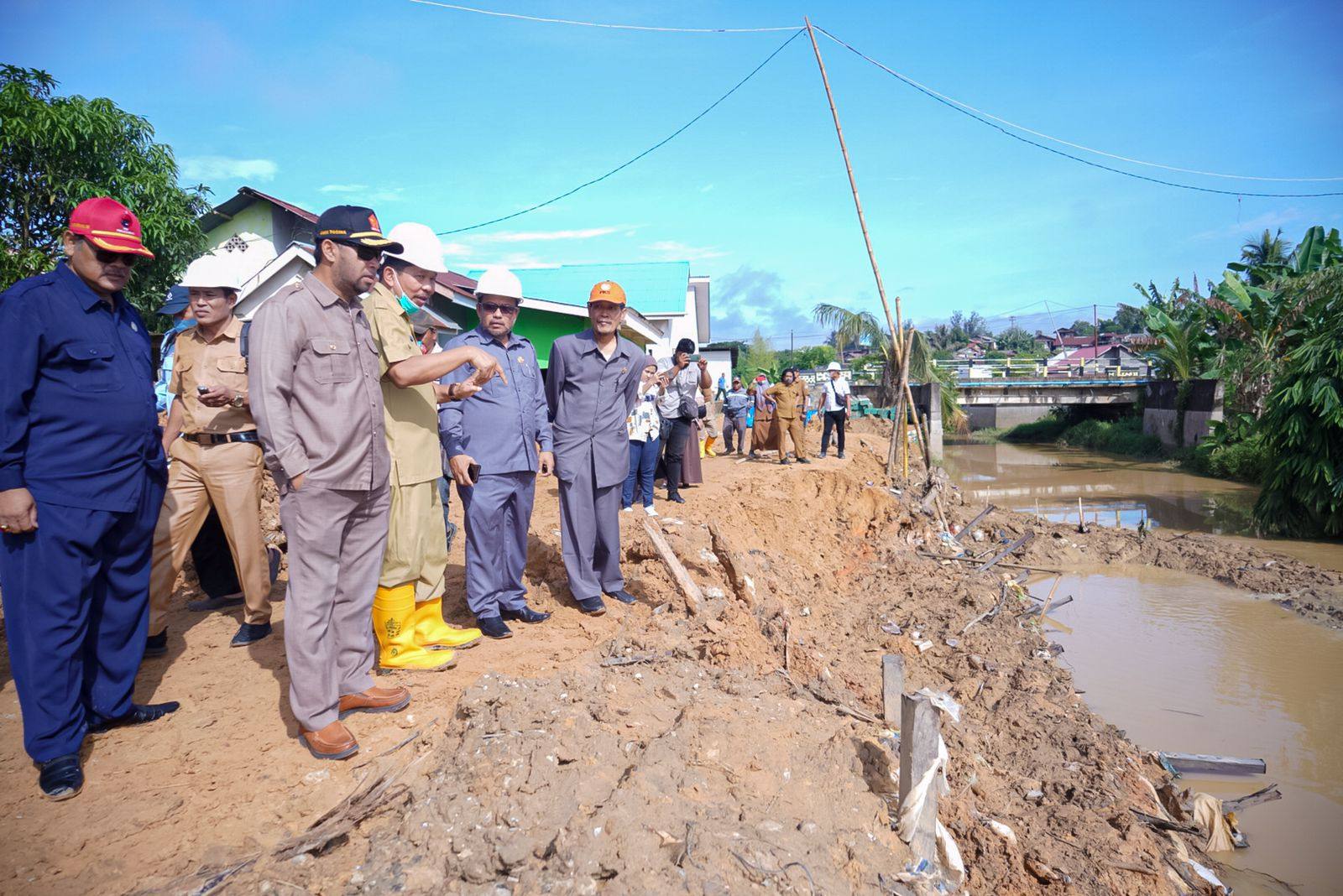 Komisi III DPRD Bontang Soroti Progres Pembangunan Turap Sungai Gunung Elai Baru Mencapai 22 Persen
