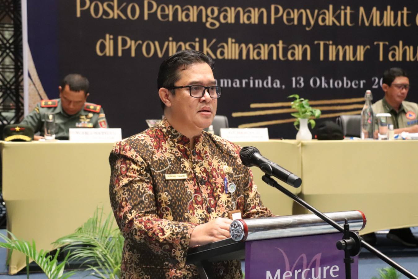 Staf Ali Bidang Sumber Daya Alam, Perekonomian Daerah dan Kesejahteraan Rakyat, Christianus Benny.