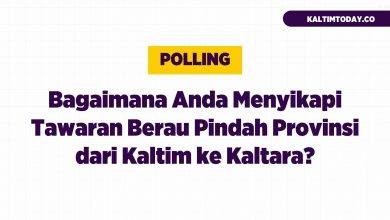Cover Polling Berau Pindah ke Kaltara