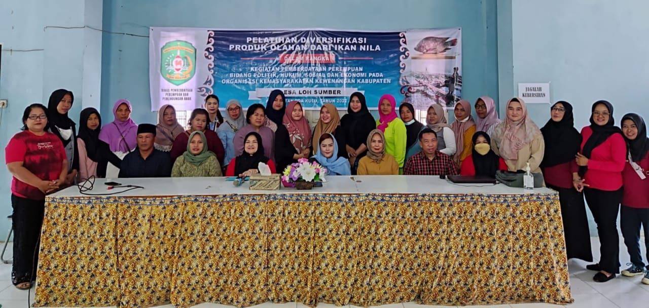 Hadiri Pelatihan Diversifikasi Produk Olahan di Loa Kulu, Ria Handayani: Saatnya Perempuan Mampu Berkreatif dan Berinovasi