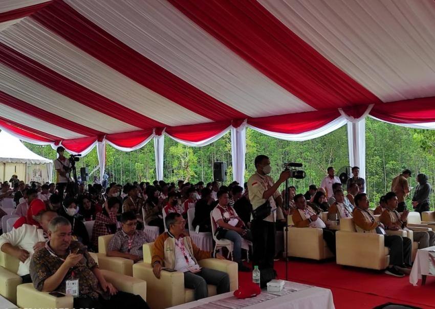 Ratusan Pemuda Ikuti Kemah Pemuda Indonesia di Titik Nol IKN Nusantara