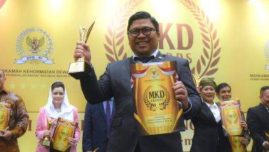 Irwan jadi satu-satunya anggota DPR RI dari dapil Kaltim yang meraih MKD Award 2022.
