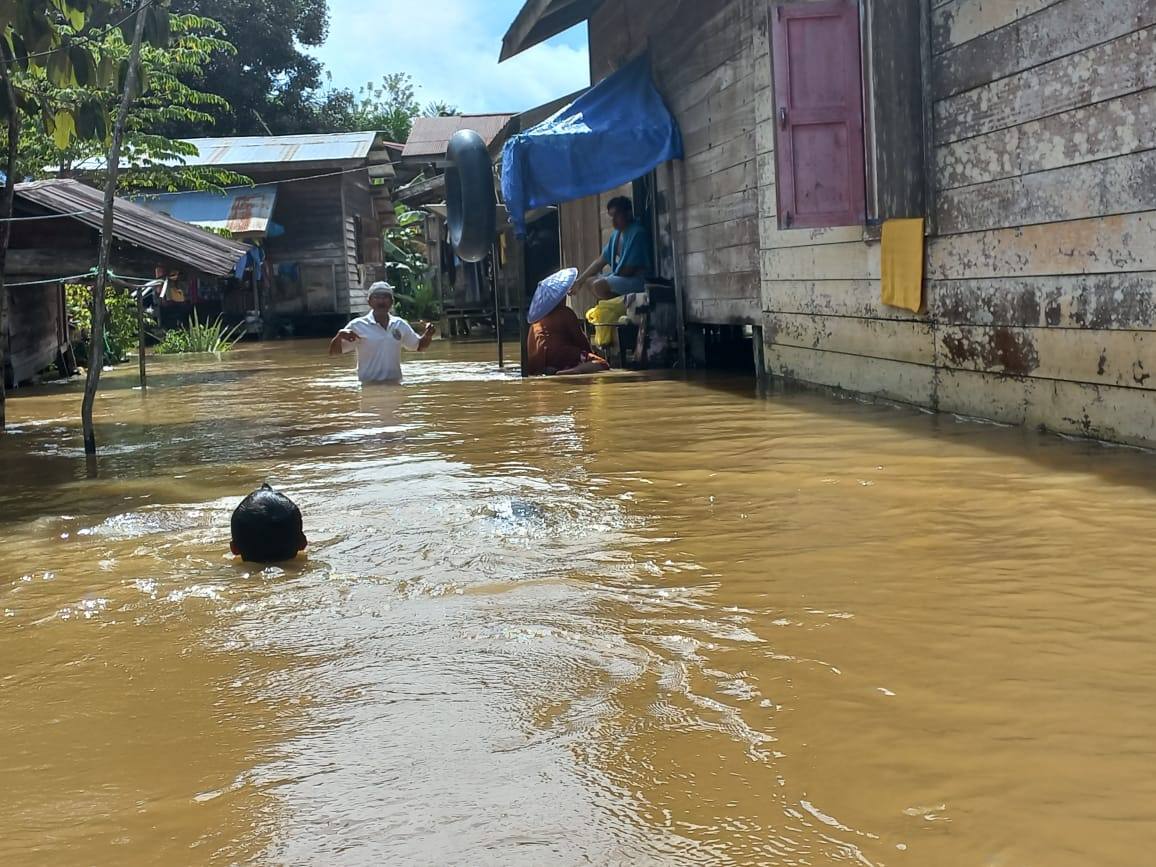 11 Desa di Kembang Janggut Terdampak Banjir Kiriman