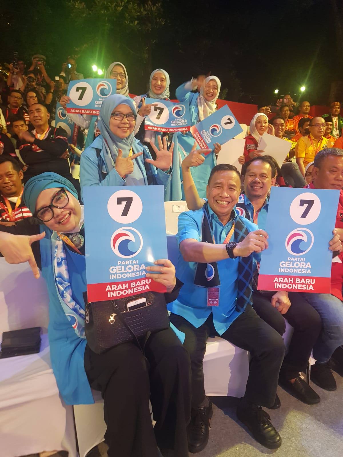Partai Gelora mendapat nomor urut 7 di Pemilu 2024