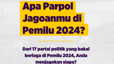 Polling Pemilu 2024, Apa Partai Politik Jagoanmu