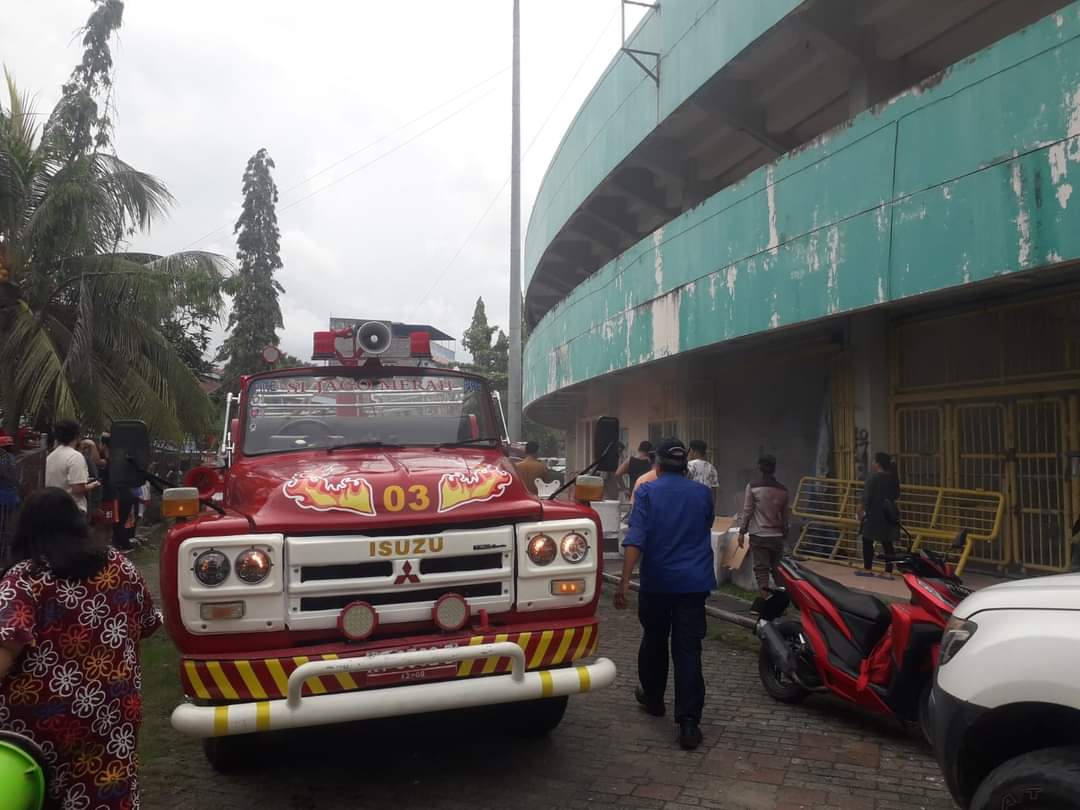 KPU Samarinda Pastikan yang Terbakar di Gudang GOR Segiri Berupa Kotak Dokumen 