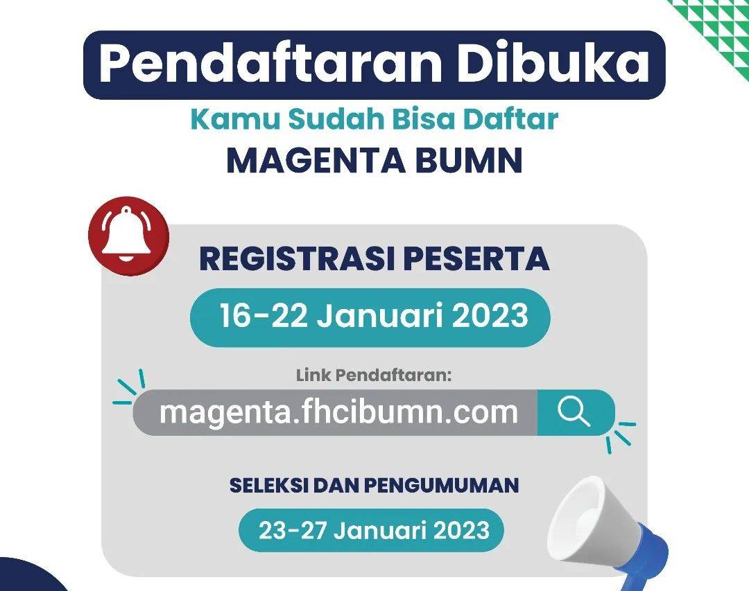 Jadwal Dan Jenis Program Magang Generasi Bertalenta BUMN 2023 - Kaltim ...