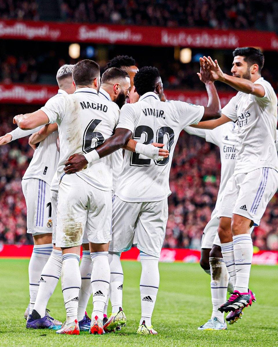 Hasil La Liga: Real Madrid Menang 2-0 Atas Athletic Bilbao, Terpaut Tiga Poin dari Barcelona di Puncak Klasemen