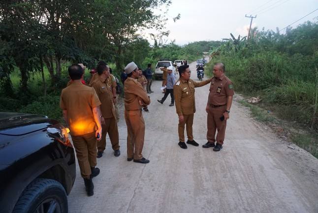 Jalan Desa Lapak Lambur-Senoni Bakal Dibeton, Pemkab Kukar Kucurkan Anggaran Rp16 Miliar
