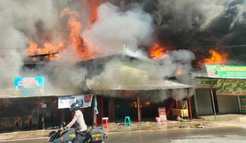 16 Bangunan di Samarinda Habis Terbakar, Penyebab Masih dalam Penyelidikan