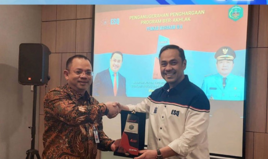 Pemkab Mahulu Raih Juara I Penghargaan Indeks Implementasi Kolaboratif Tertinggi di Tingkat Pemkab se-Indonesia