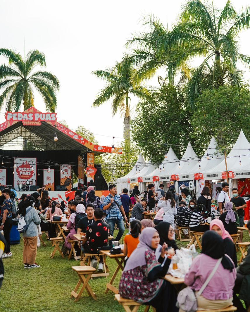 Seven Promosindo dan Project Main Kembali Sukses Menggelar Festival Kuliner Pedas Puas Festival