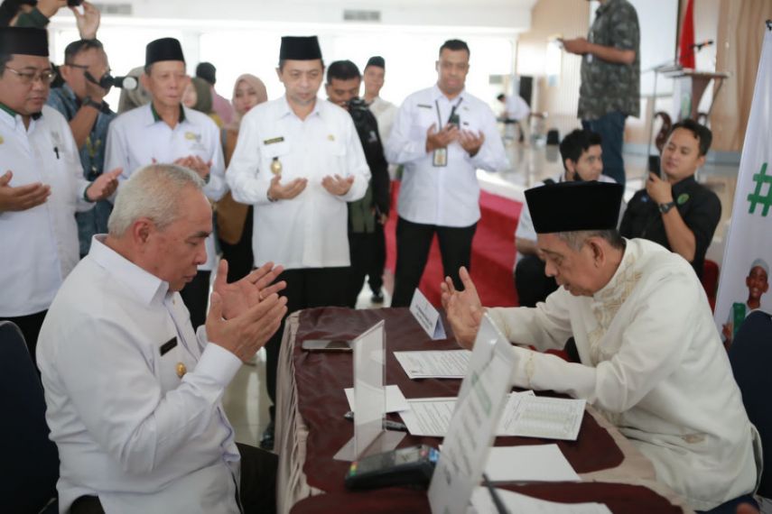 Gubernur Isran Noor Hadir dan Pimpin Kaltim Berzakat 2023