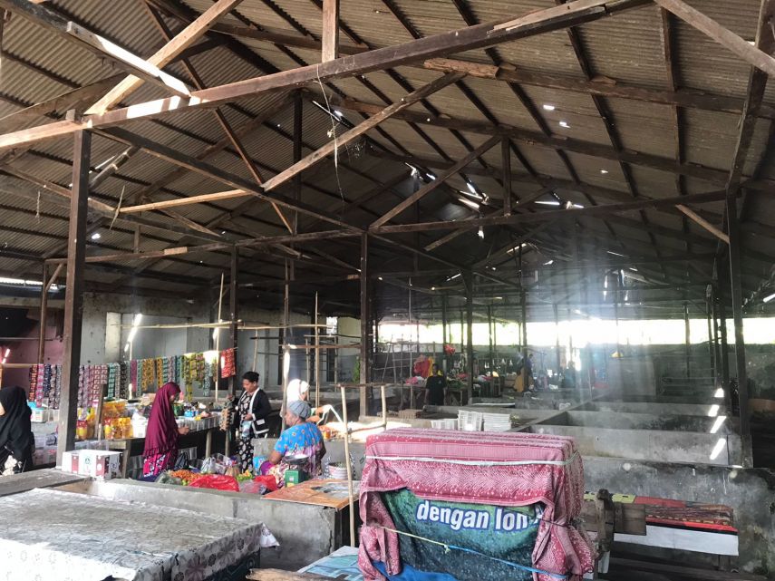 Pedagang Keluhkan Kondisi Bangunan Pasar di PPU: Penghasilan Berkurang hingga Tak Ada Perbaikan