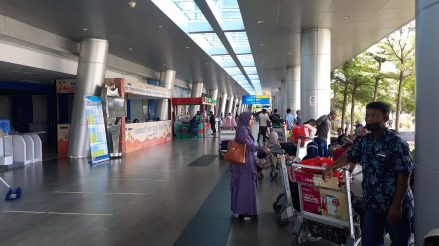 Naik 40 Persen, Penumpang Bandara APT Pranoto Capai 3.222 per Hari