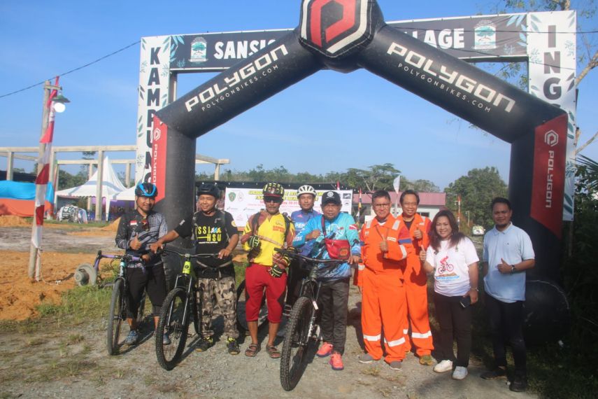 Diikuti 150 Peserta dari Berbagai Daerah, Bupati PPU Hadiri Cross Country dan MTB Adventure Nusantara Bersepeda