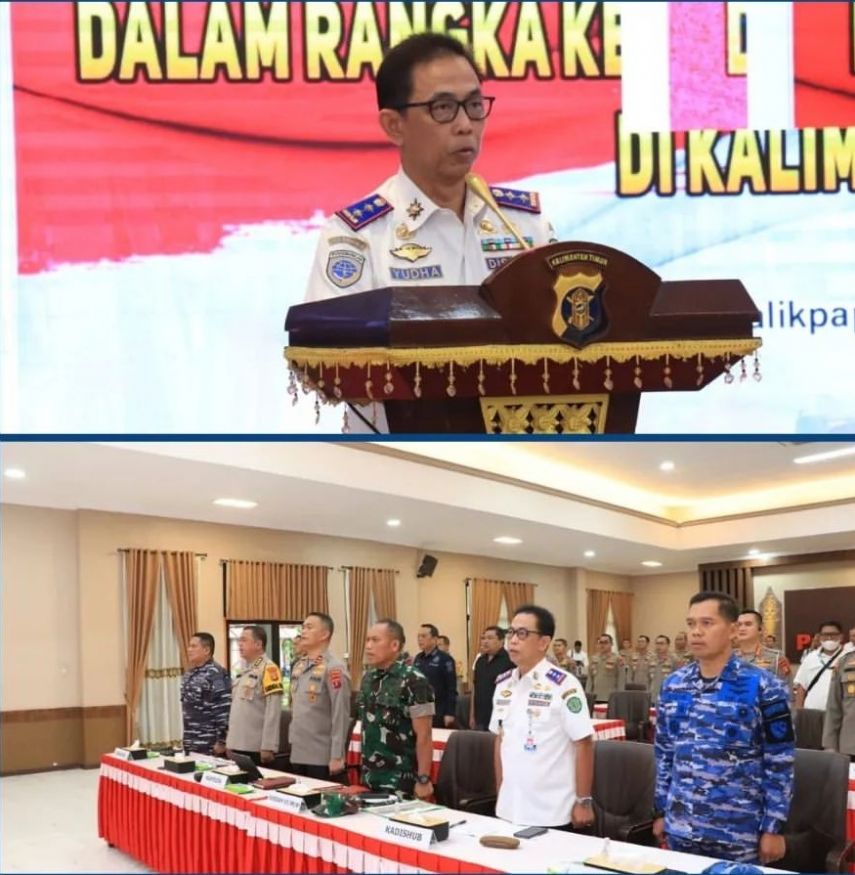 Dishub Kaltim Hadir Rakor dalam Rangka Persiapan Pengamanan Hari Raya Idul Fitri 2023/1444 H