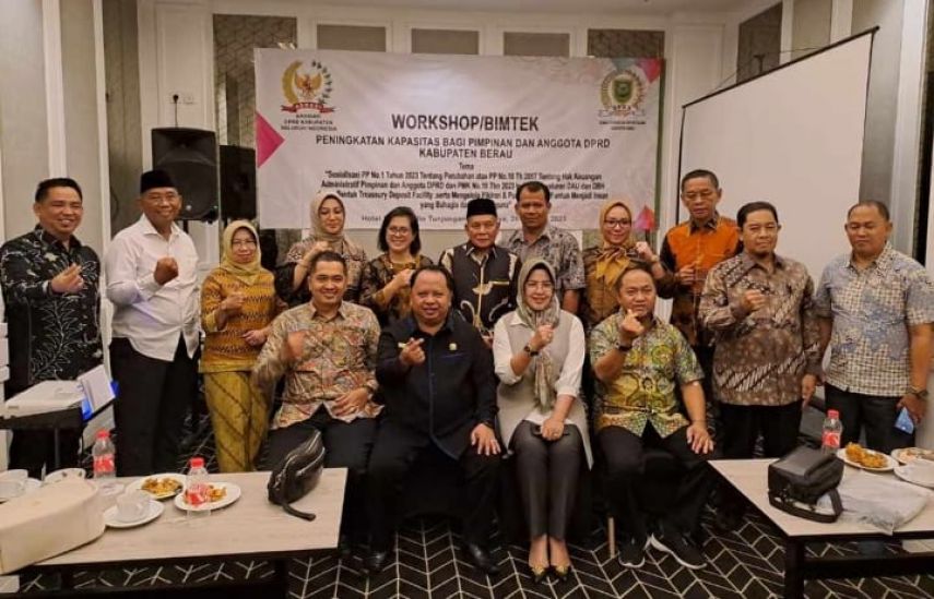 Tingkatkan Kapasitas Unsur Pimpinan dan Anggota, DPRD Berau Gelar Workshop di Surabaya