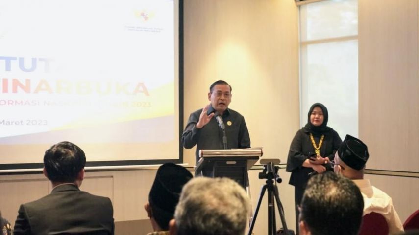 Kepala Dispora Kaltim, Agus Tianur Ikuti Uji Kepatuhan Anugerah  Tinarbuka 2023