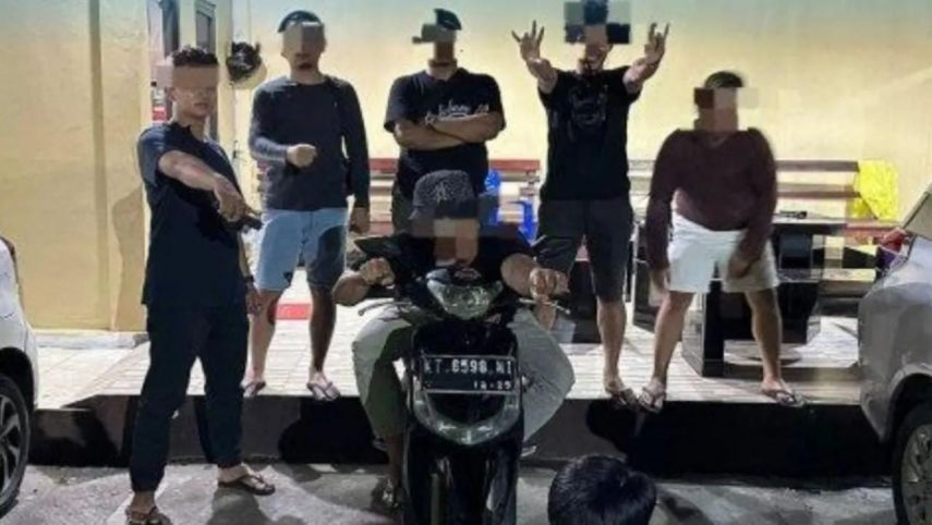 Polisi Ringkus Jukir di Samarinda yang Curi Motor Titipan