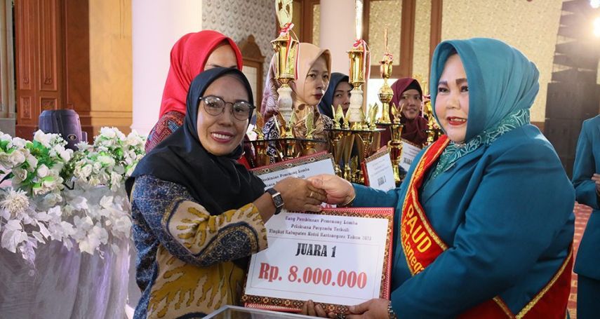 Juara Terbaik Tingkat Kabupaten, Posyandu Teratak Wakili Kukar di Tingkat Kaltim