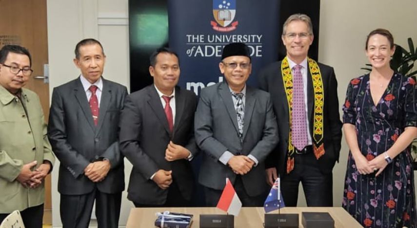 Langkah Unmul sebagai Universitas Kelas Dunia, Abdunnur Perkuat Kerja Sama dengan The University of Adelaide