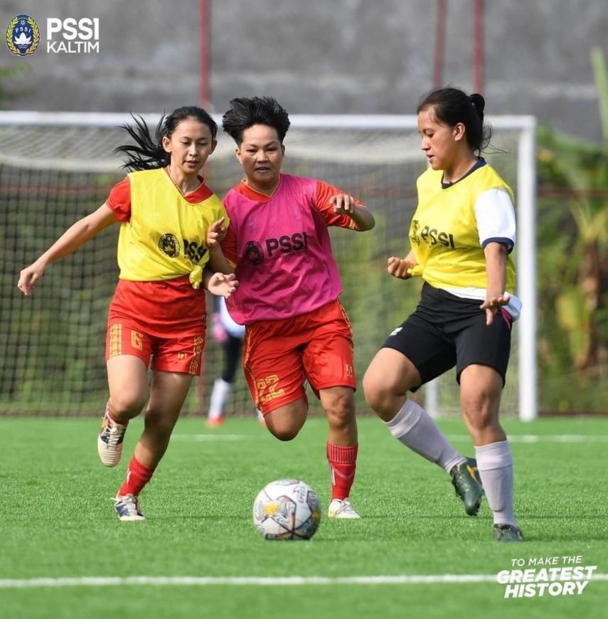 Jelang Pra PON, Asprov PSSI Kaltim Lakukan Persiapan dengan Selekprov Sepak Bola Wanita