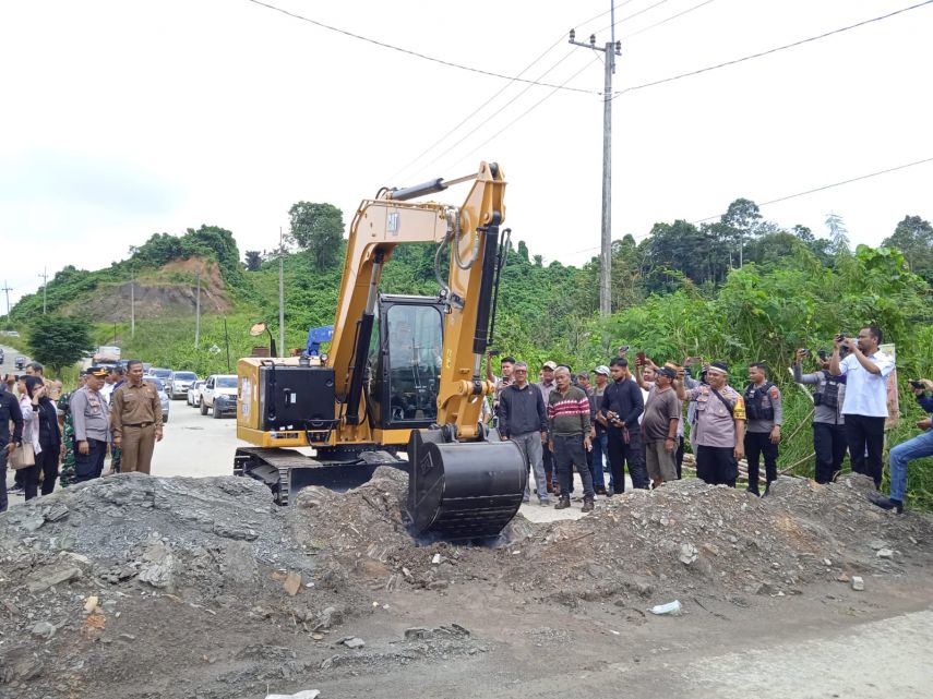 Blokade Jalan Ring Road 2 Akhirnya Dibuka, Sopir Truk: Sebelumnya Macet Enggak Ketolongan