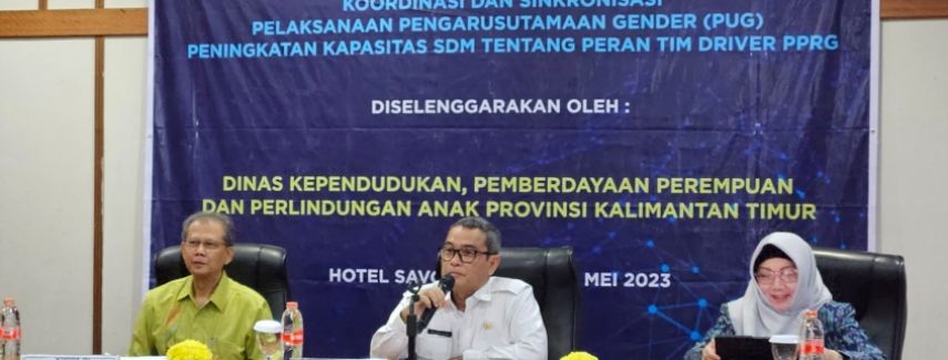 Tingkatkan ARG Kaltim, Pelaksanaan PPRG Perlu Peran Tim Driver