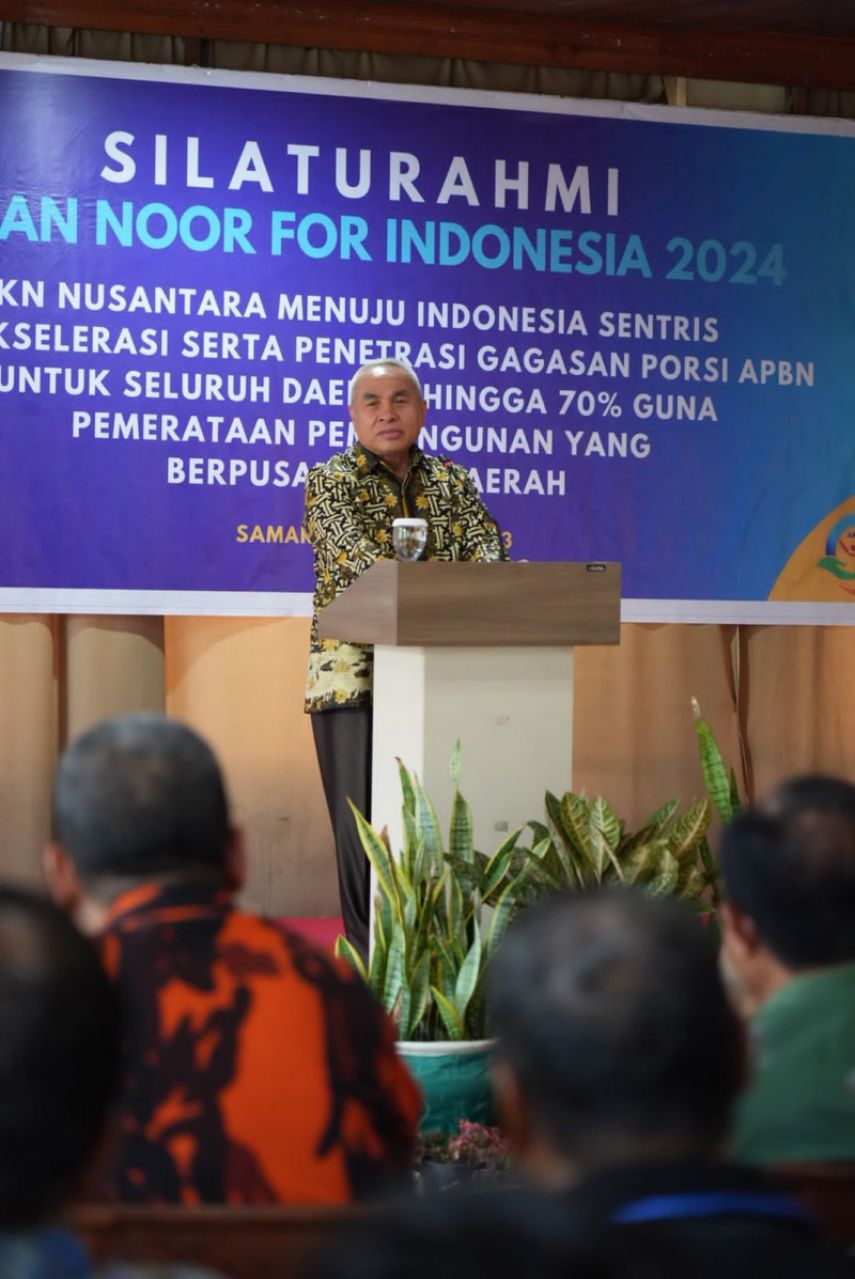 Gubernur Isran Noor Koreksi, Bukan 2024 melainkan Kaltim Forever for Indonesia